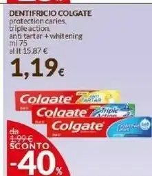 Doro Supermercati Colgate Dentifricio offerta