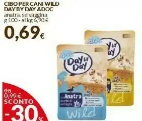 Doro Supermercati Adoc Cibo Per Cani Wild Day by Day offerta