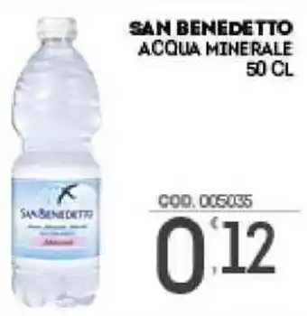Eurocash SAN BENEDETTO ACQUA MINERALE 50 CL offerta