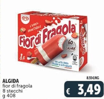 Gourmet Déco Algida fior di fragola offerta