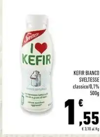 Conad Superstore Sveltesse kefir bianco offerta
