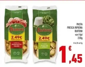 Conad Superstore Buitoni pasta fresca ripiena offerta