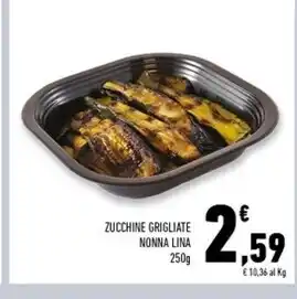 Conad Superstore Nonna lina zucchine grigliate offerta