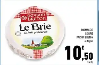 Conad Superstore Paysan breton formaggio le brie offerta
