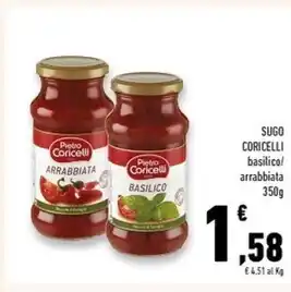 Conad Superstore Pietro coricelli sugo offerta