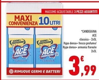 Conad Superstore Ace candeggina offerta