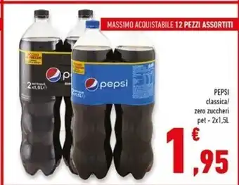 Conad Superstore Pepsi classica / zero zuccheri offerta