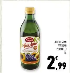 Conad Superstore Pietro coricelli olio di semi viviamo offerta