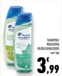 Head & shoulders shampoo