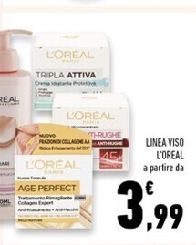 Conad Superstore L'oreal linea viso offerta