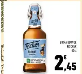 Conad Superstore Fischer birra blonde offerta