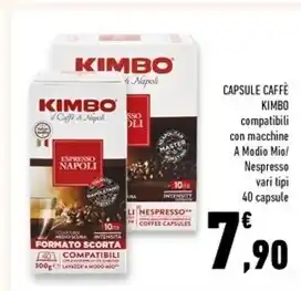 Conad Superstore Kimbo capsule caffe offerta