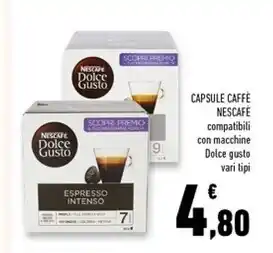 Conad Superstore Nescafé capsule caffe offerta