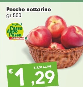 Despar Pesche nettarine offerta