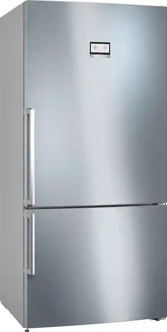 Unieuro Bosch serie 6 kgn86aidr frigorifero con congelatore libera installazione 631 l d acciaio inossidabile offerta