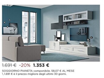 Ricci Casa Soggiorno pianeta offerta