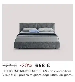 Ricci Casa Letto matrimoniale flan offerta