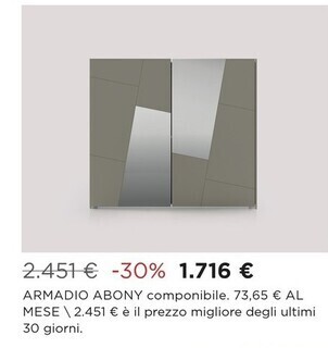 Ricci Casa Armadio abony offerta