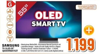 Expert Samsung tv oled 55'' qe55s95batxzt offerta