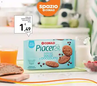 Conad FROLLINI CONAD PIACERSI linea assortita, 300 g offerta