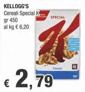 Crai KELLOGG'S Cereali Special K gr 450 offerta