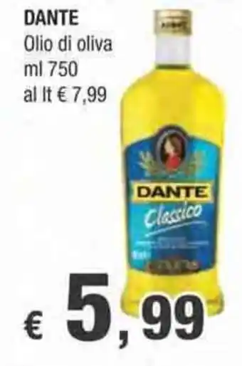 Crai DANTE Olio di oliva ml 750 offerta