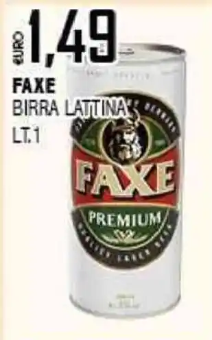 FAXE BIRRA LATTINA LT.1