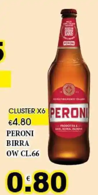 Big Food PERONI BIRRA OW CL.66 offerta