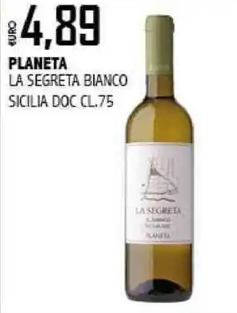 PLANETA LA SEGRETA BIANCO SICILIA DOC CL.75