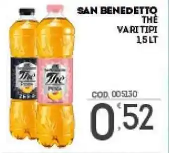 Eurocash SAN BENEDETTO THE VARI TIPI 15 LT offerta