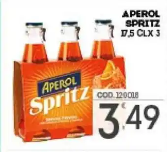 Eurocash APEROL SPRITZ 17,5 CLX 3 offerta