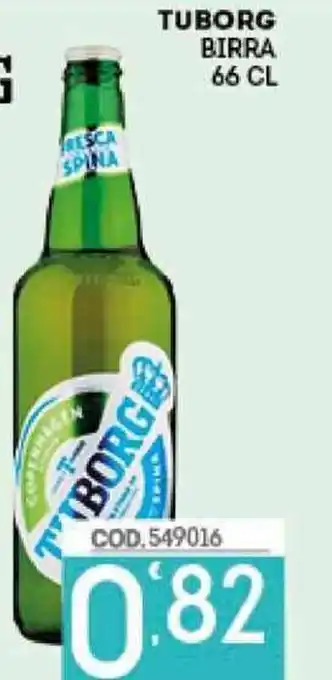 Eurocash TUBORG BIRRA 66 CL offerta
