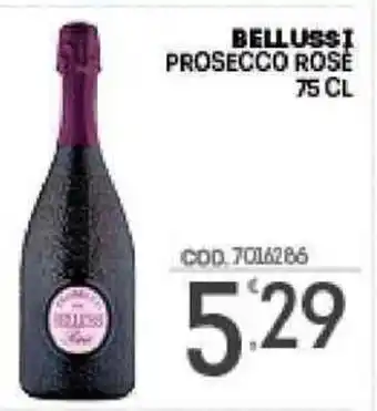 Eurocash BELLUSSI PROSECCO ROSE 75 CL offerta