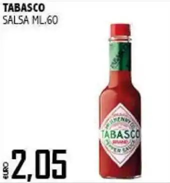 TABASCO SALSA ML.60