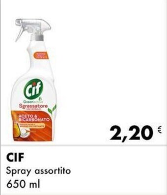 Iper Tosano CIF Spray assortito 650 ml offerta