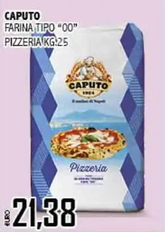 Big Food CAPUTO FARINA TIPO "00" PIZZERIA KG. 25 offerta