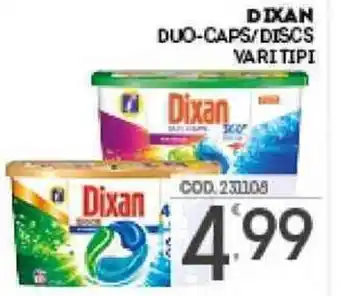 Eurocash DIXAN DUO-CAPS/DISCS VARI TIPI offerta