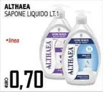 Big Food ALTHAEA SAPONE LIQUIDO LT.1 offerta