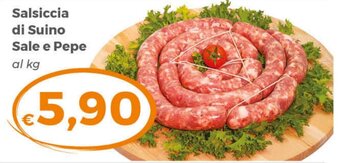 Tocal Salsiccia di Suino Sale e Pepe offerta