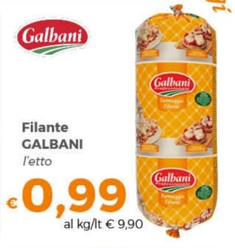 Tocal Filante GALBANI offerta