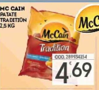 Eurocash MC CAIN PATATE TRADITION 2,5 KG offerta