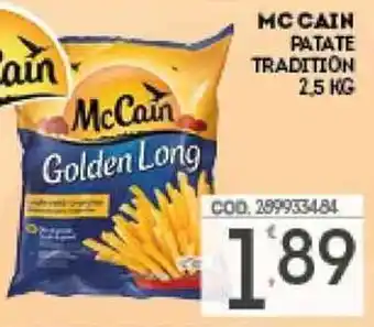 Eurocash MC CAIN PATATE TRADITION 2,5 KG offerta