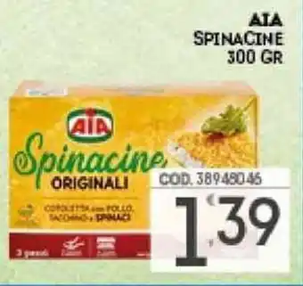 Eurocash AIA SPINACINE 300 GR offerta