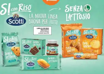 Spazio Conad LINEA SI CON RISO RISO SCOTTI senza lattosio prodotti assortiti offerta