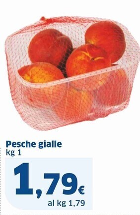 Sigma Pesche gialle offerta