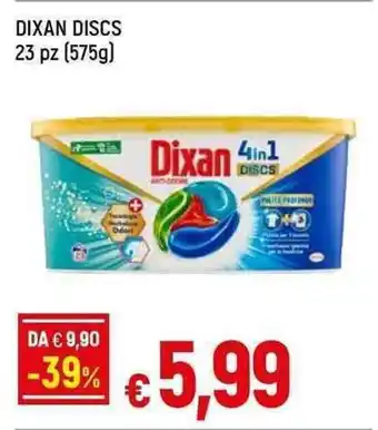 Galassia DIXAN DISCS 23 pz (575g) offerta