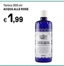 Iper La Grande Acqua alle rose tonico offerta