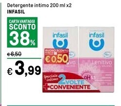 Iper La Grande Infasil detergente intimo offerta