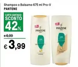 Iper La Grande Pantene shampoo o balsamo pro - v offerta