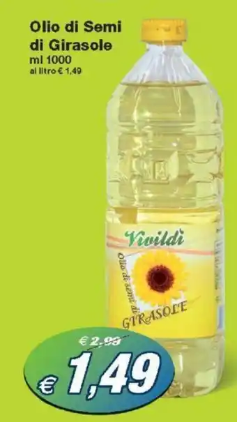 Prix Quality Olio di Semi di Girasole ml 1000 offerta